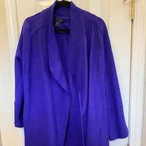 Gorgeous purple unlined Tahari coat
